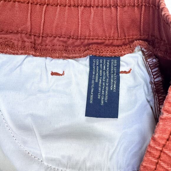 U.S. Polo Assn. Men's Rust Brown Stretch Chino Pants XXL - Picture 9 of 10